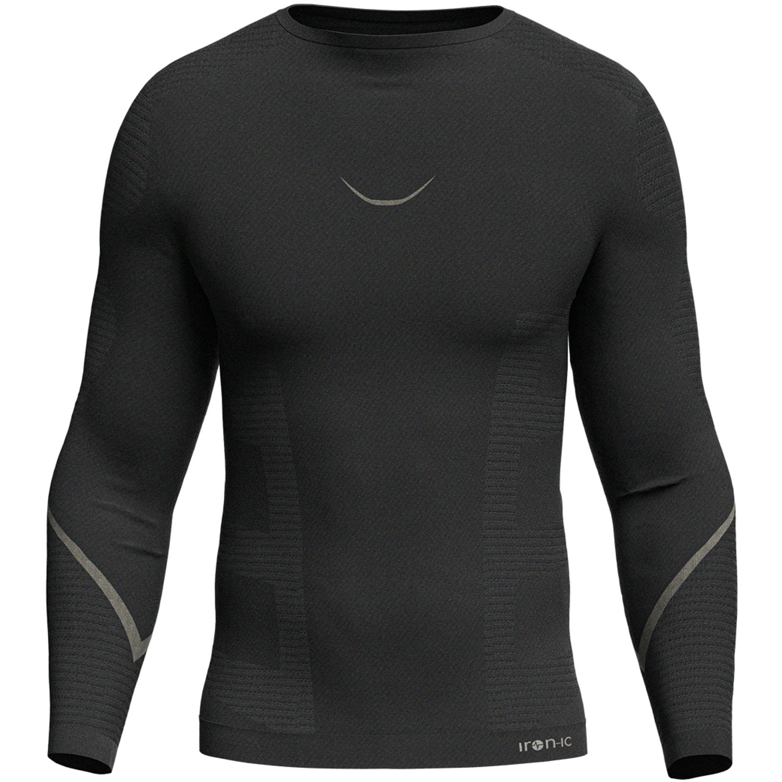 iron-ic Smear Longsleeve Man - Langarmshirt black - Bild 1