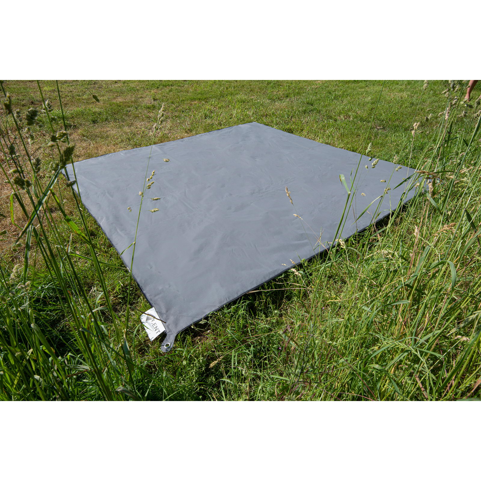 BENT Zip-Carpet - Teppich steel grey-zipper black - Bild 4