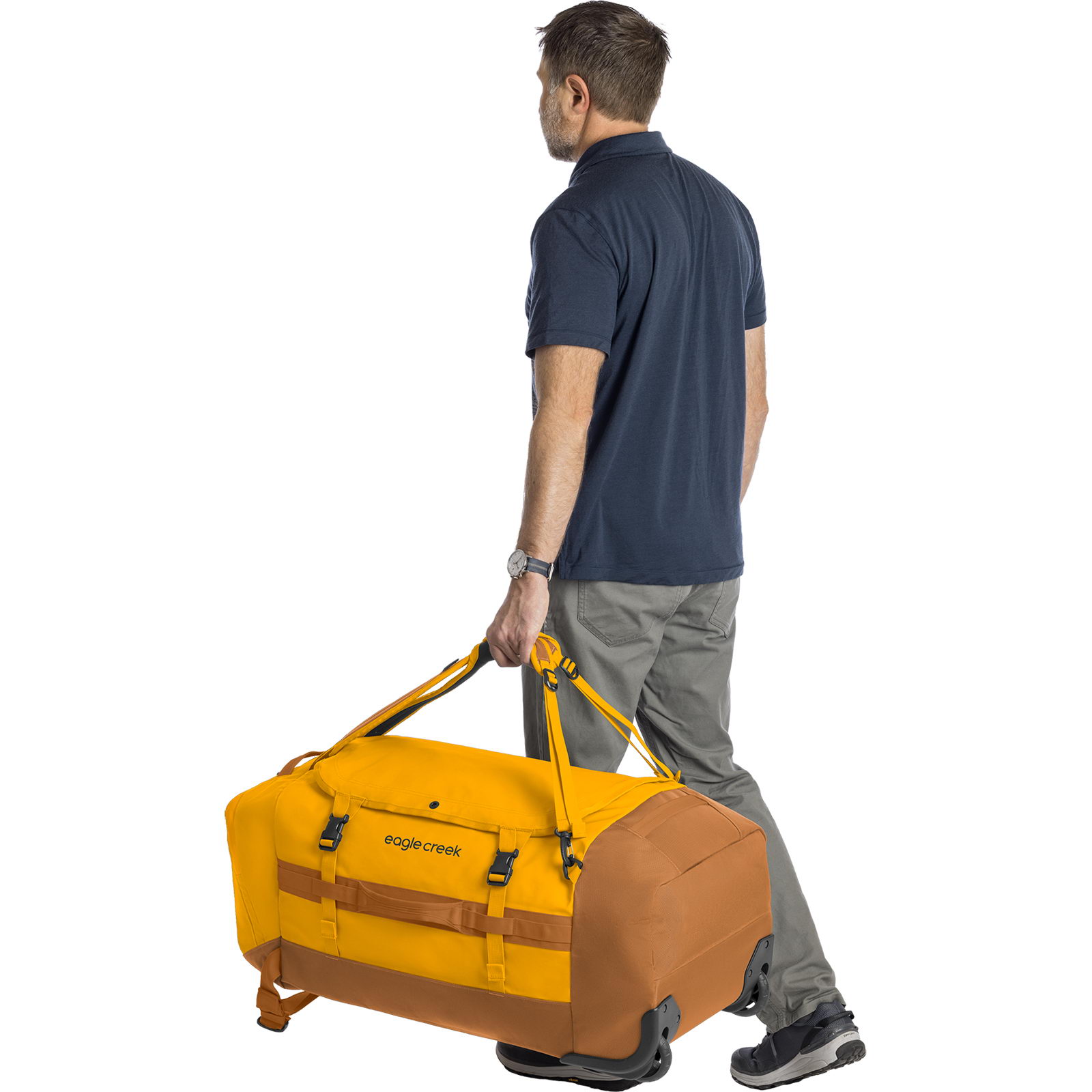 Eagle Creek Cargo Hauler Rolling Duffel 110L - Rollen-Reisetasche citrus orange - Bild 51