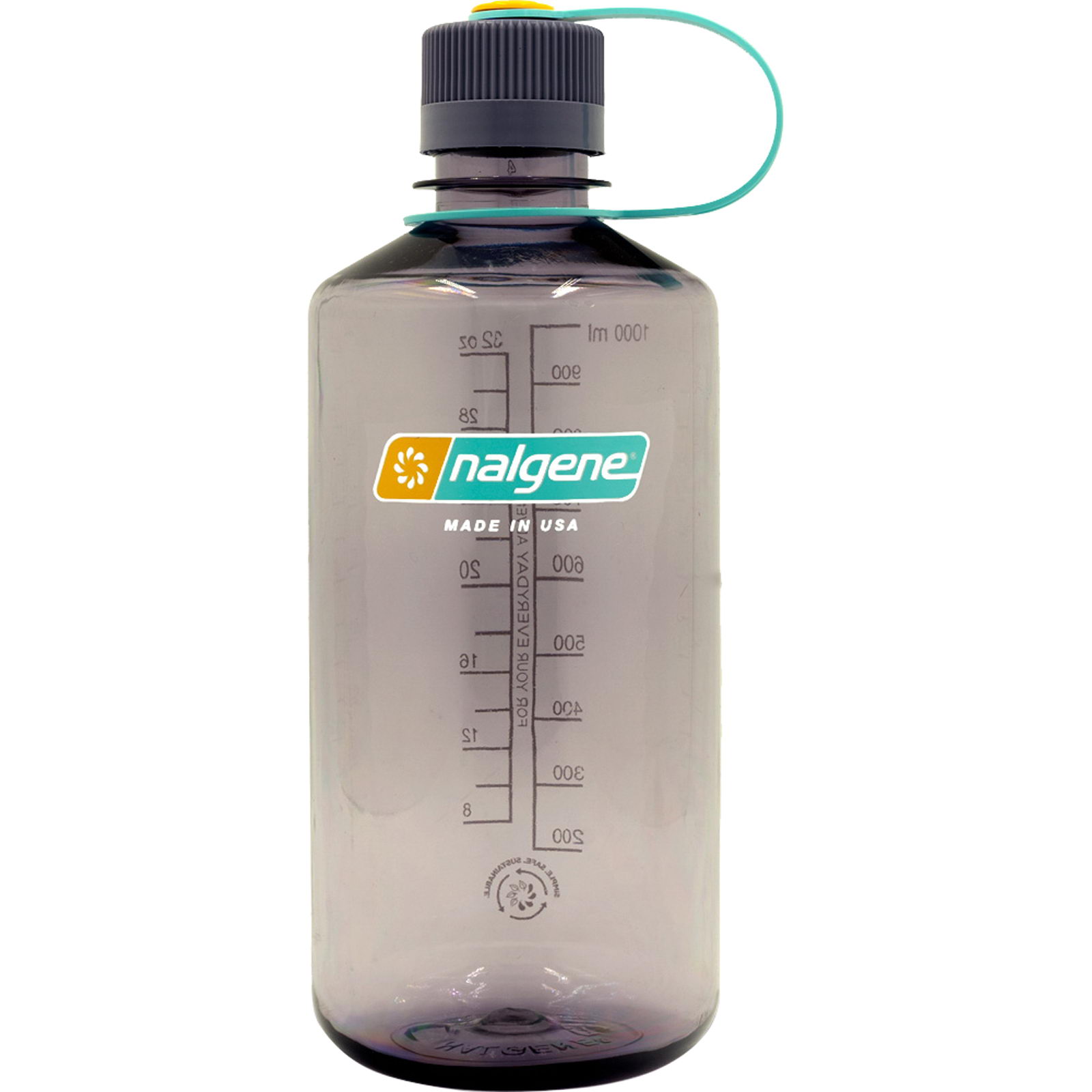 Nalgene Enghals Trinkflasche 1 Liter aubergine - Bild 8