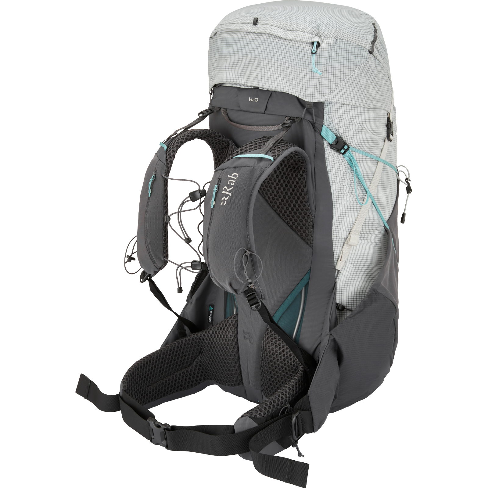 Rab Muon ND 50 - Damen-Wanderrucksack pewter-graphene - Bild 4
