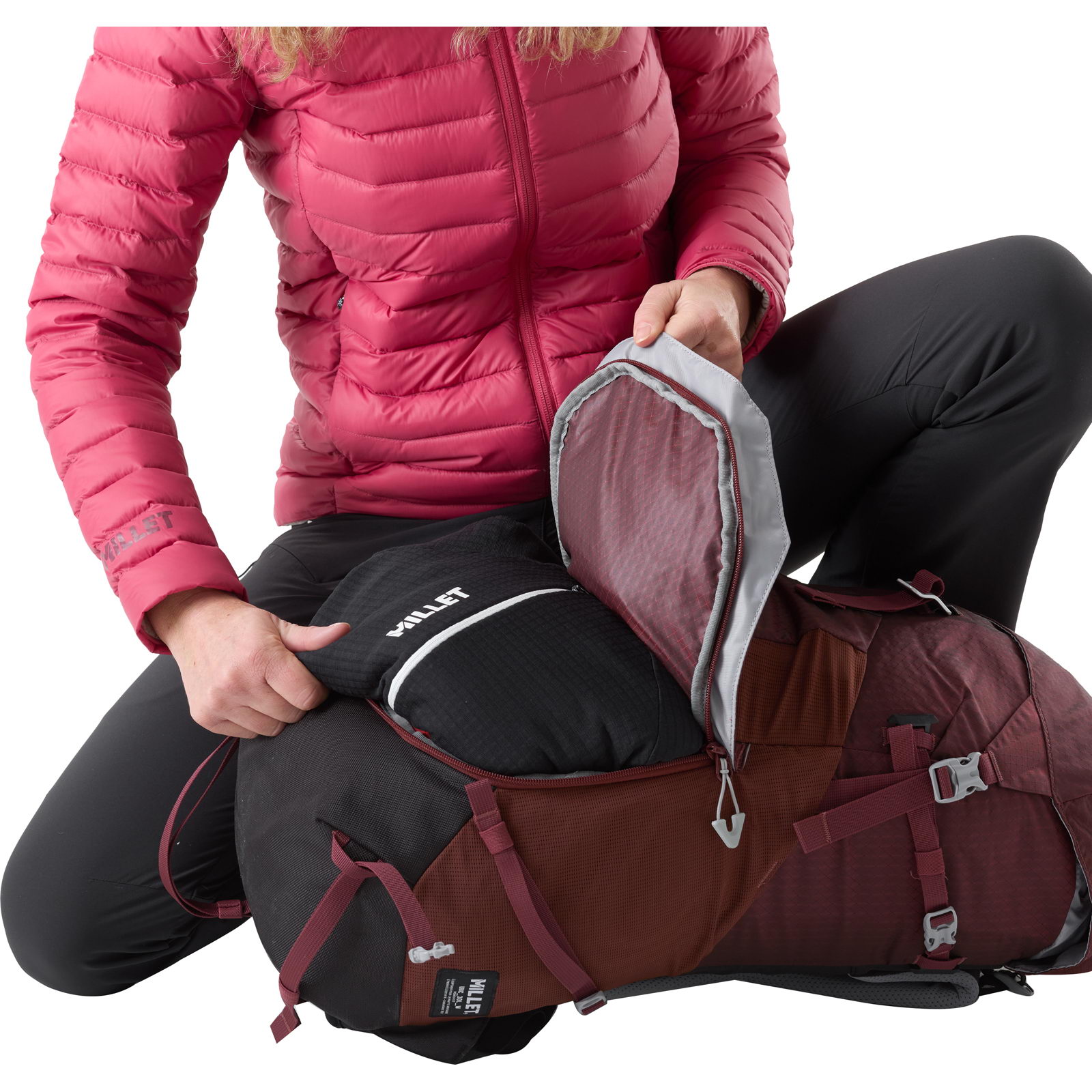 MILLET Ubic 30 Women - Wander- und Tourenrucksack e-dark red - Bild 3