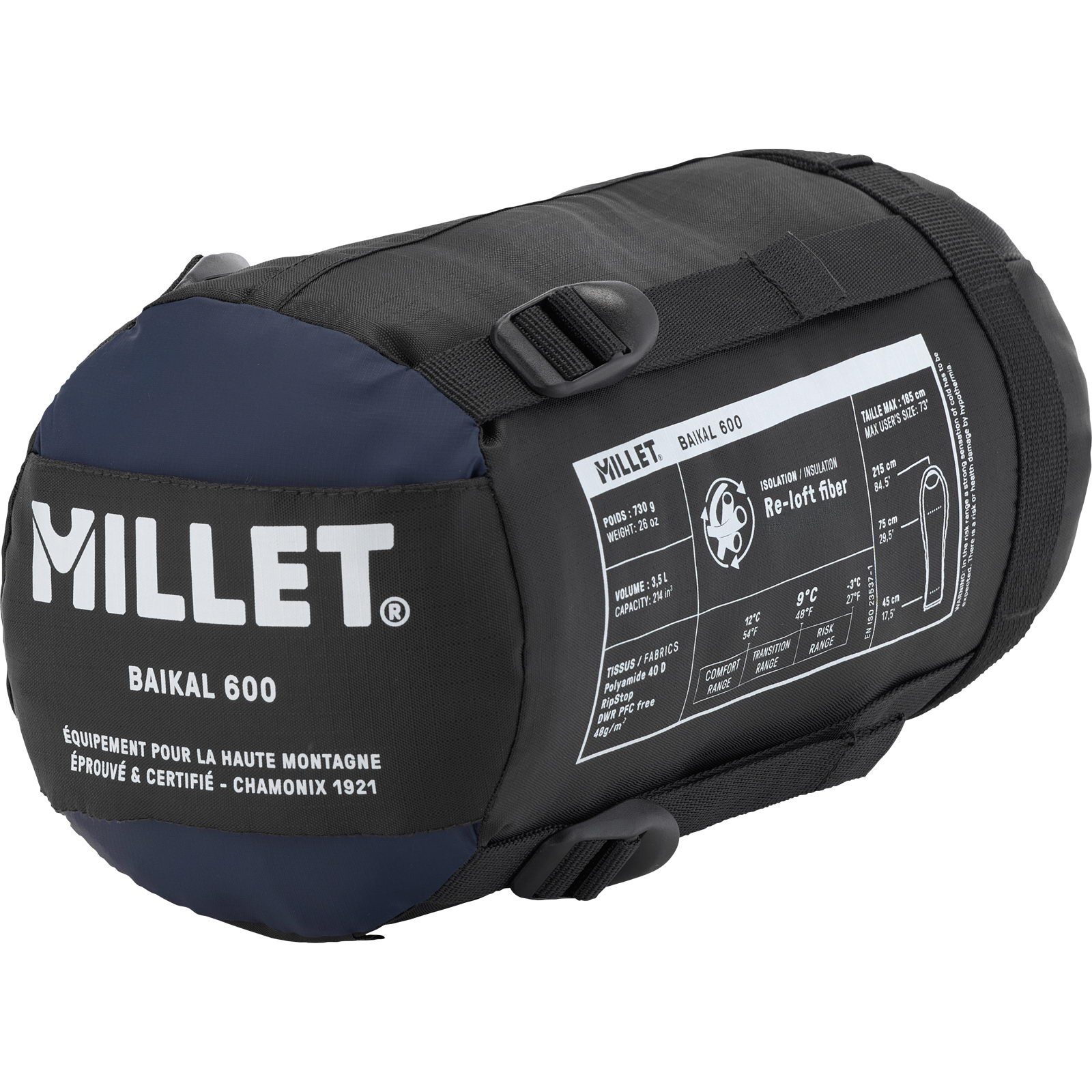 MILLET Baikal 600 - Kunstfaserschlafsack saphir - Bild 3