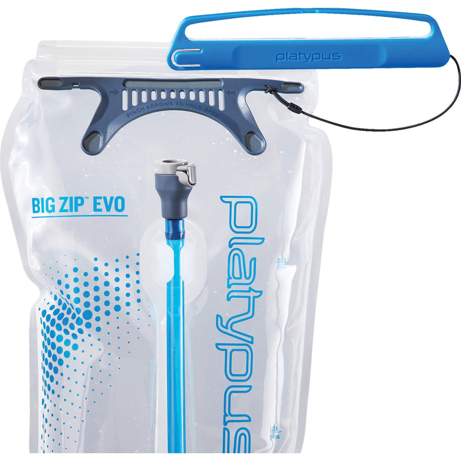 Platypus Big Zip EVO Reservoir 2.0L - Trinksystem - Bild 6