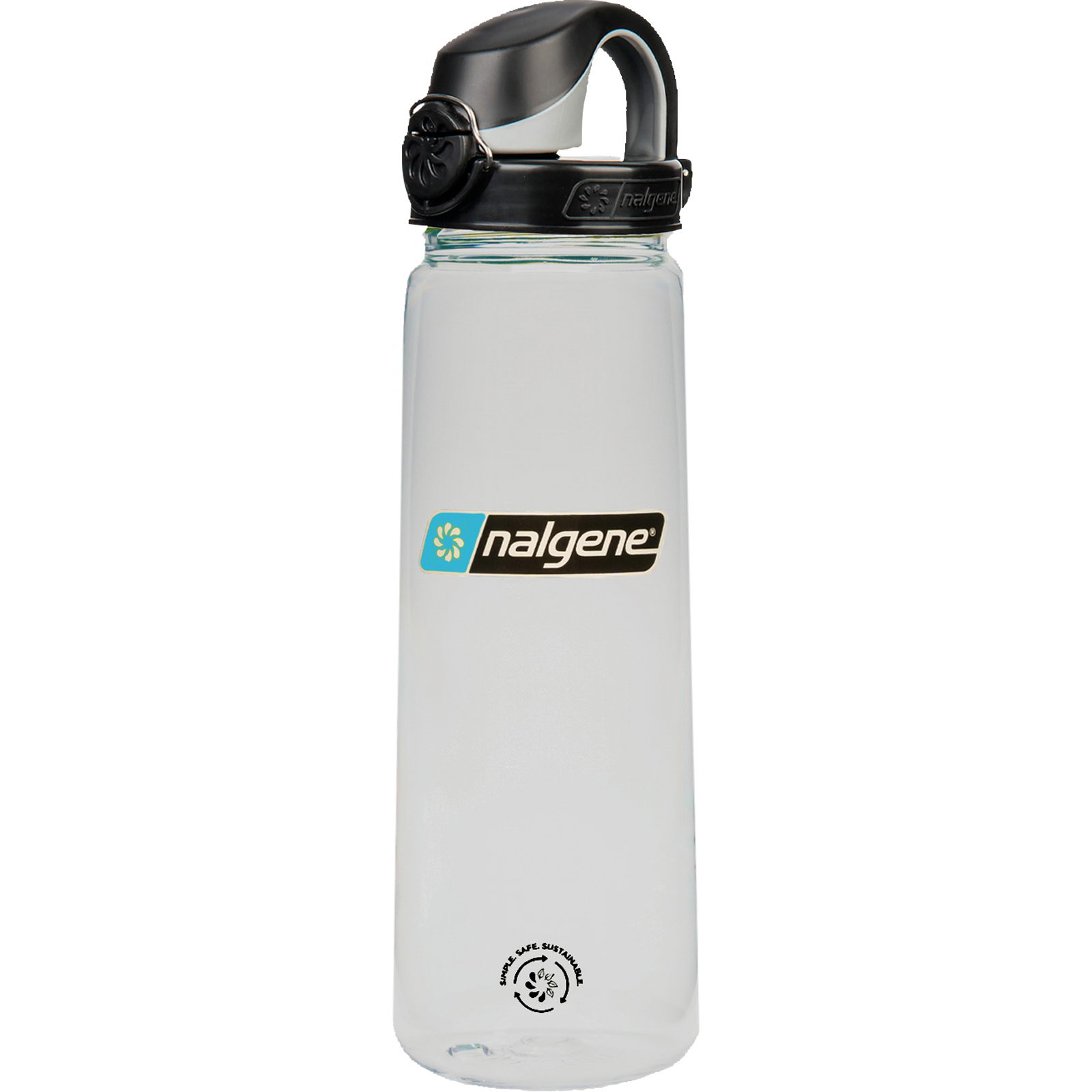 Nalgene Everyday OTF 0,65 Liter - Trinkflasche transparent-schwarz - Bild 2