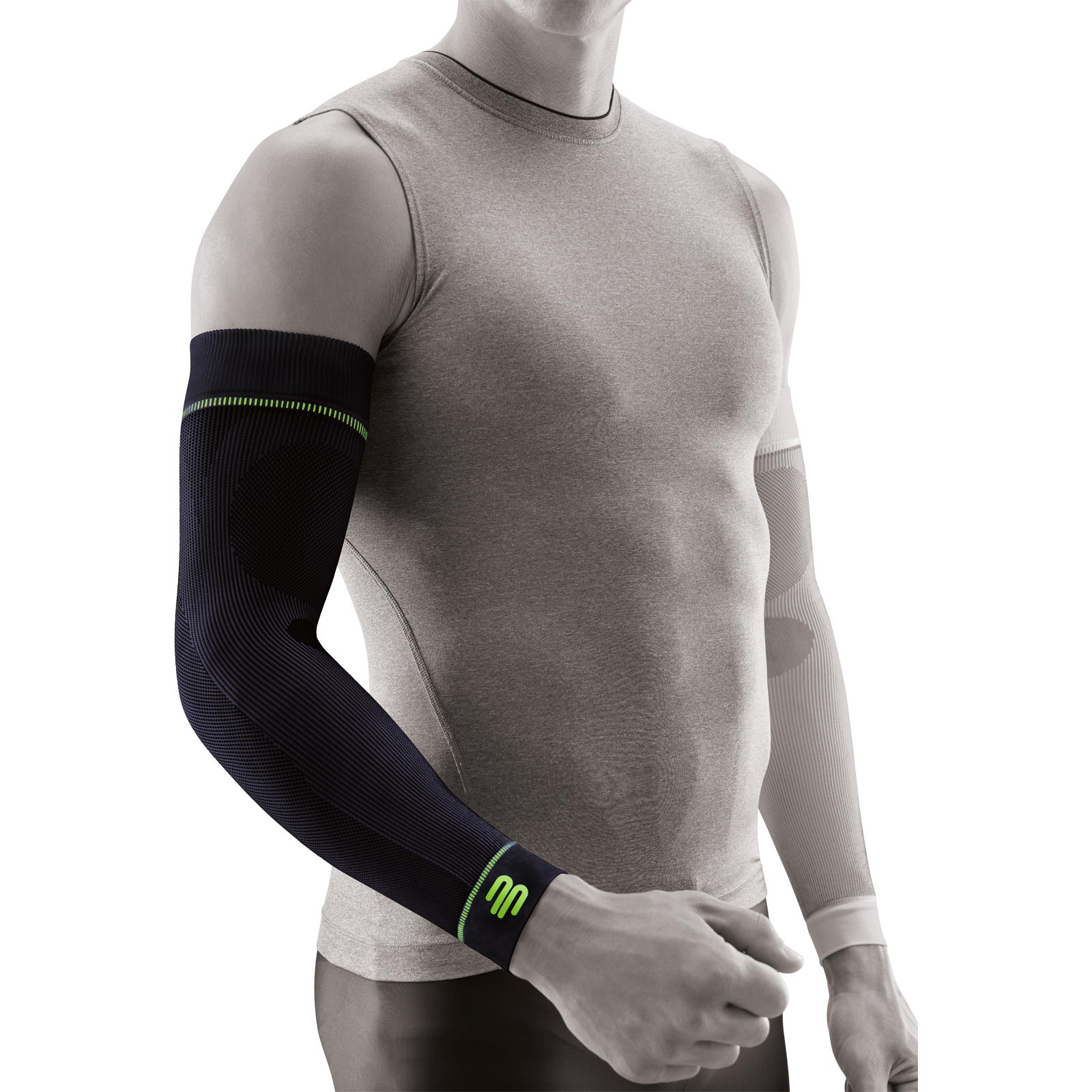 Bauerfeind Sports Sports Compression Sleeves Arm - Armlinge black - Bild 3