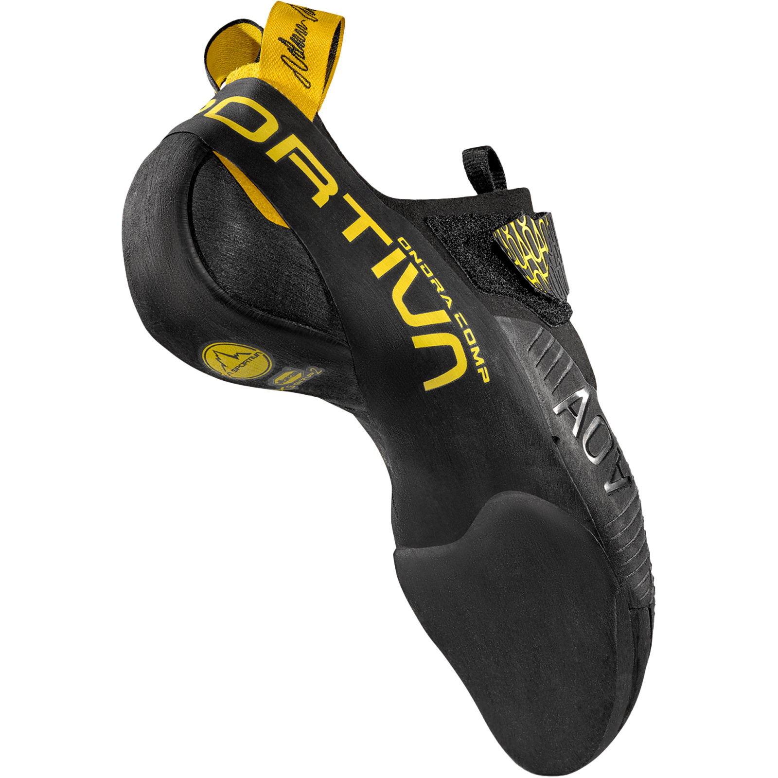 La Sportiva Ondra Comp - Kletterschuhe black-yellow - Bild 4