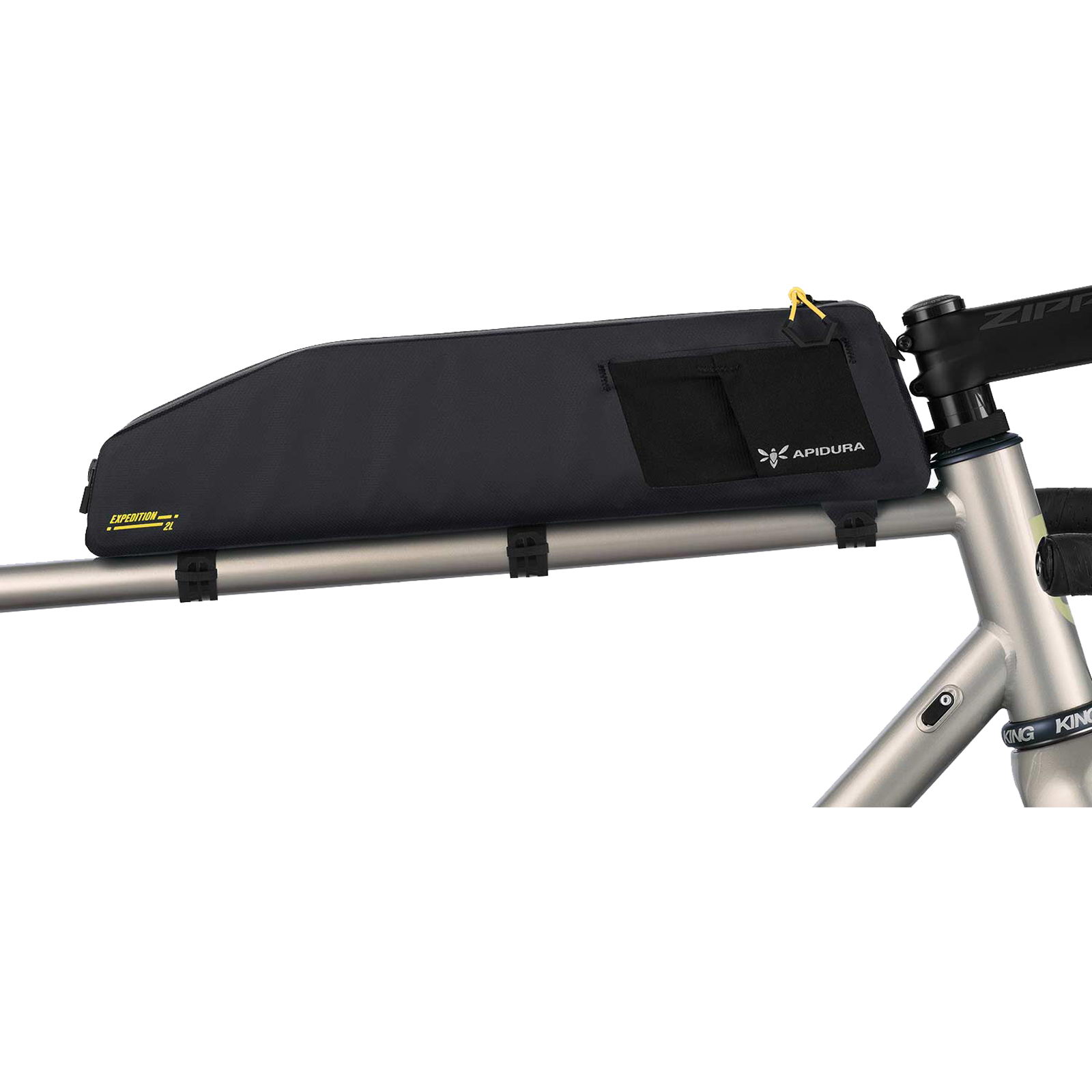 Apidura Expedition Long Top Tube Pack 2,0 L - Rahmentasche black - Bild 4