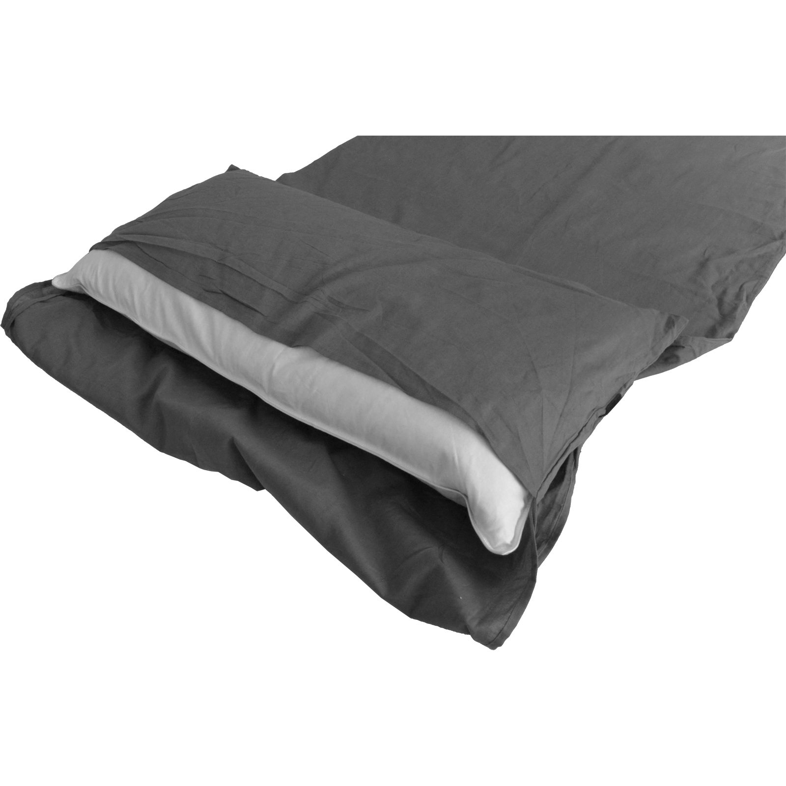 Origin Outdoors Sleeping Liner Baumwolle - Deckenform anthrazit - Bild 18