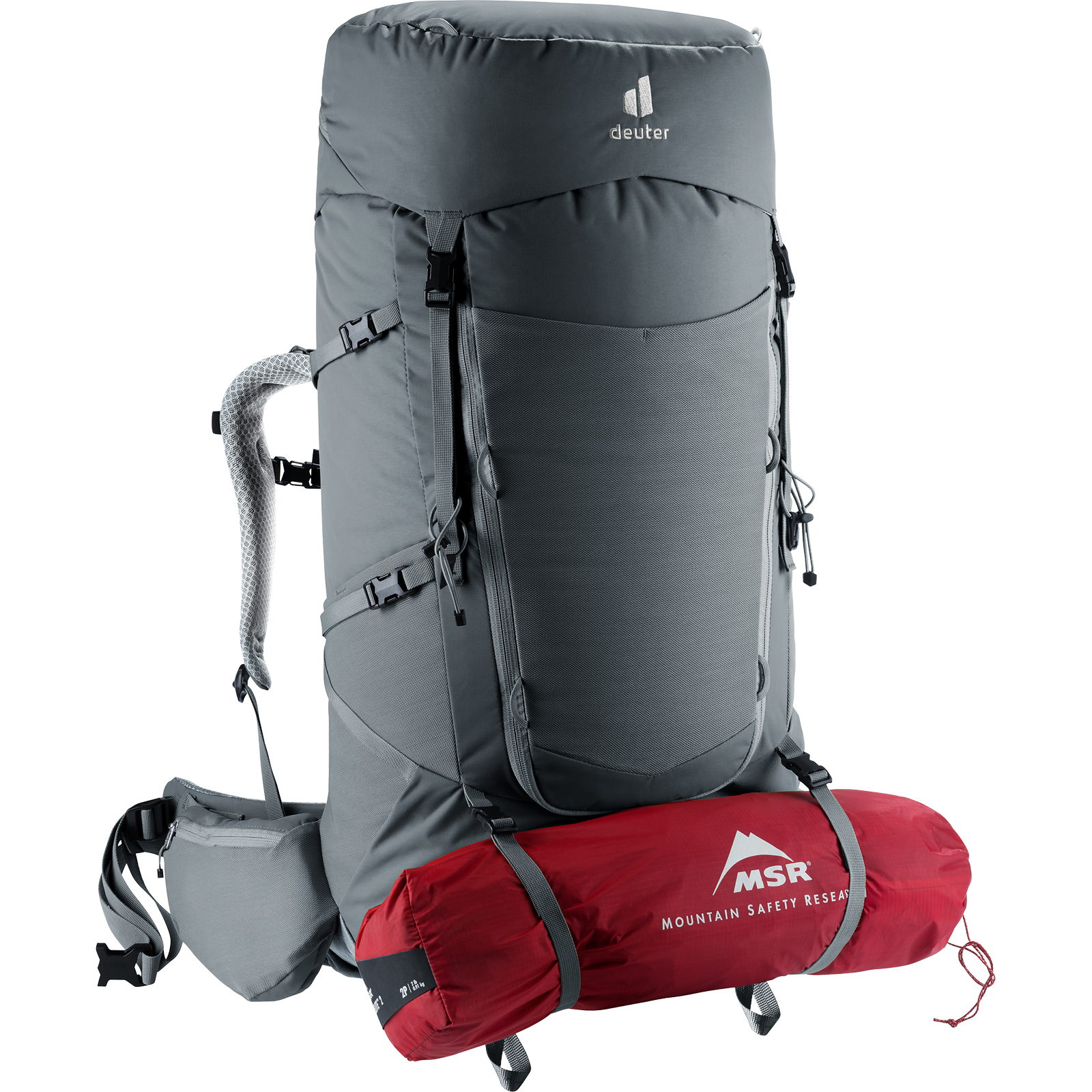deuter Aircontact Core 65+10 SL - Trekkingrucksack graphite - Bild 11