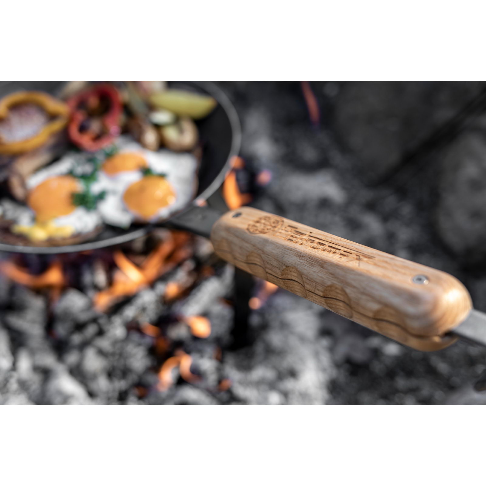 Petromax handle-sp-w - Holzgriff für schmiedeeiserne Pfannen - Bild 4