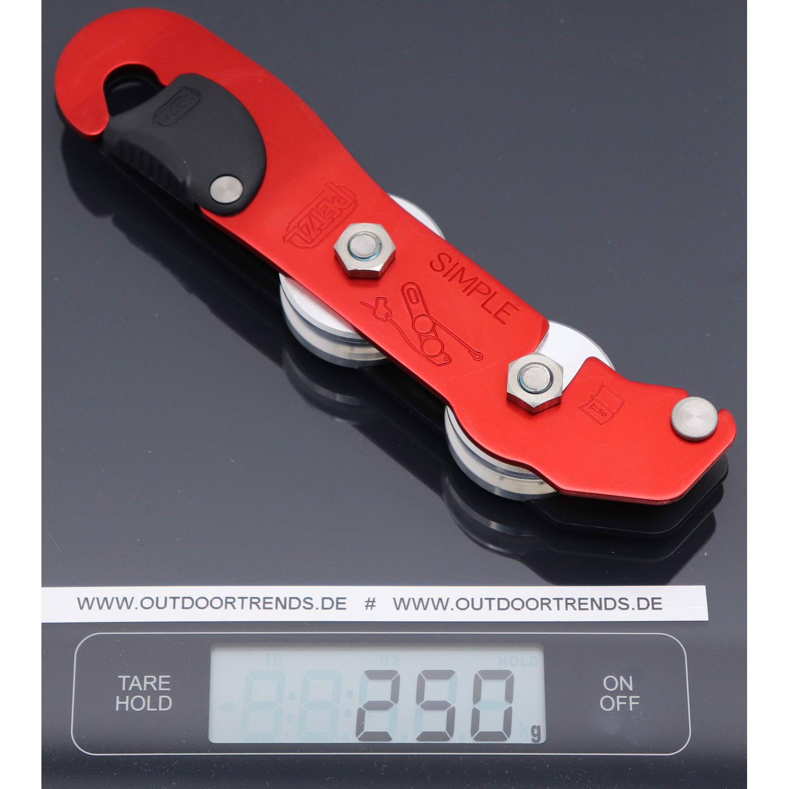 Petzl Simple - Abseilgerät für die Speläologie - Bild 2