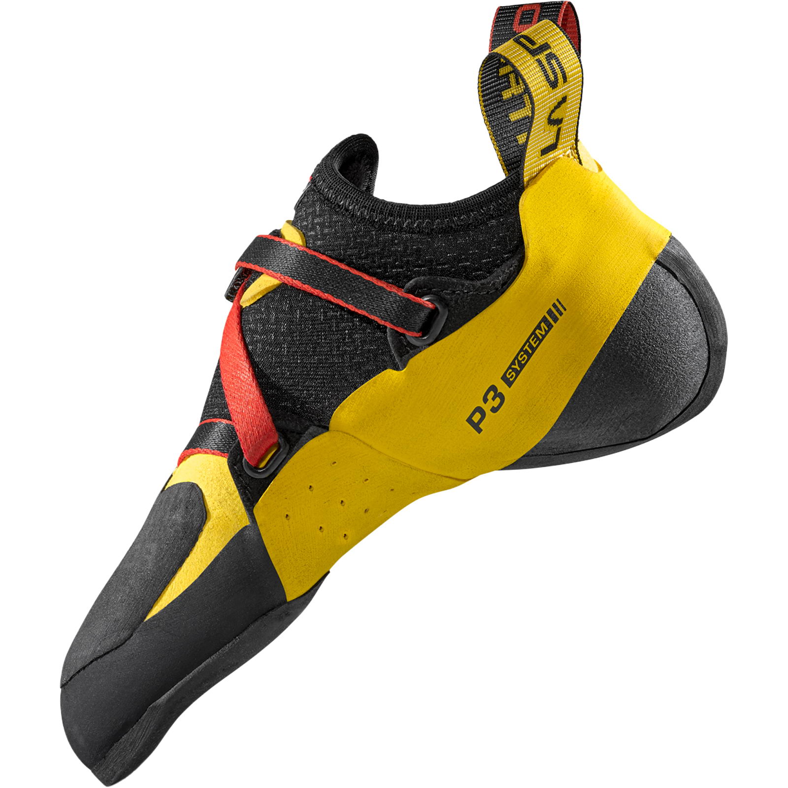 La Sportiva Solution Comp JR - Kinder- & Jugend-Kletterschuhe yellow-black - Bild 3