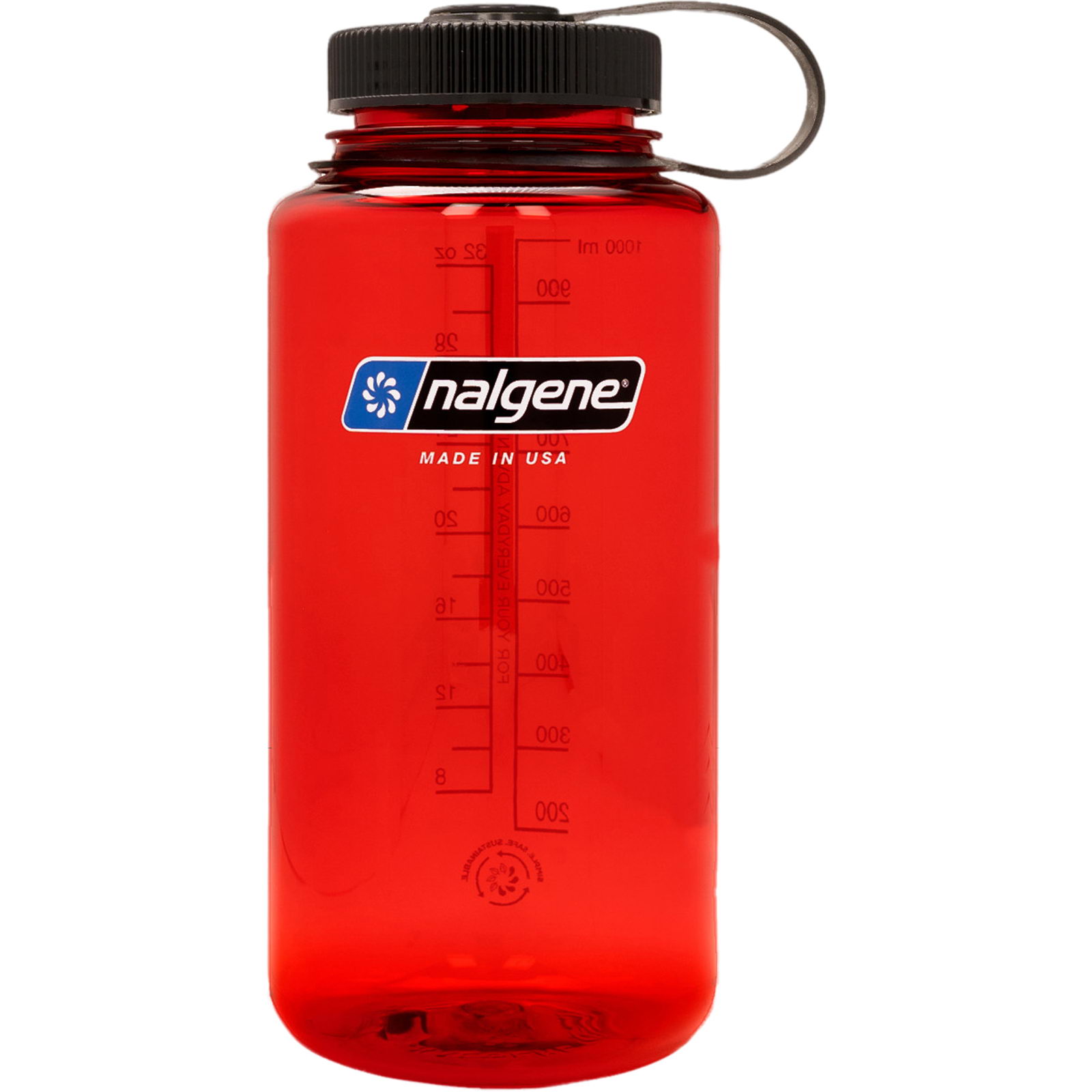 Nalgene Weithals Trinkflasche 1,0 Liter rot - Bild 6