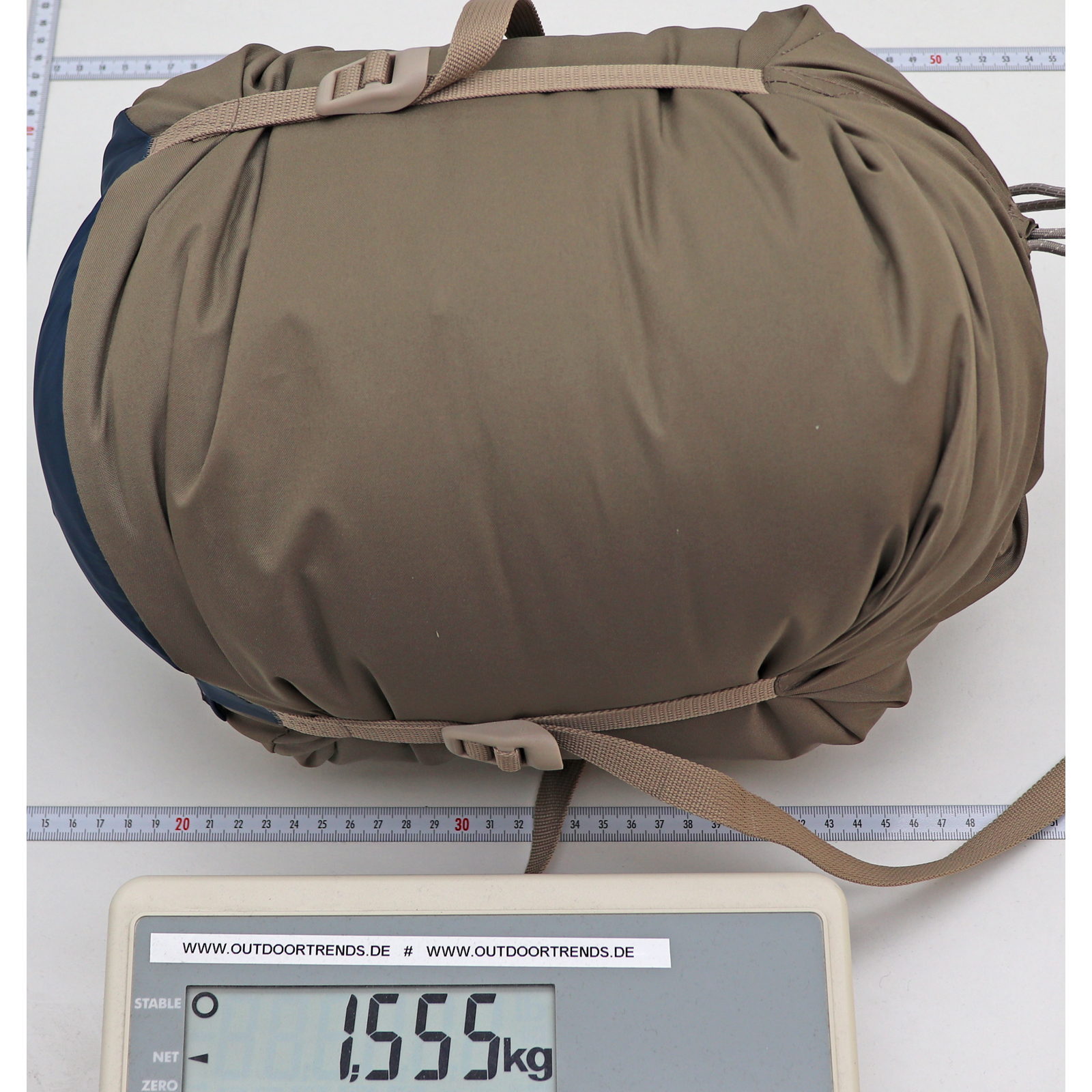 VAUDE Sioux 1000 II Syn - 3 Jahreszeiten Schlafsack baltic sea - Bild 5