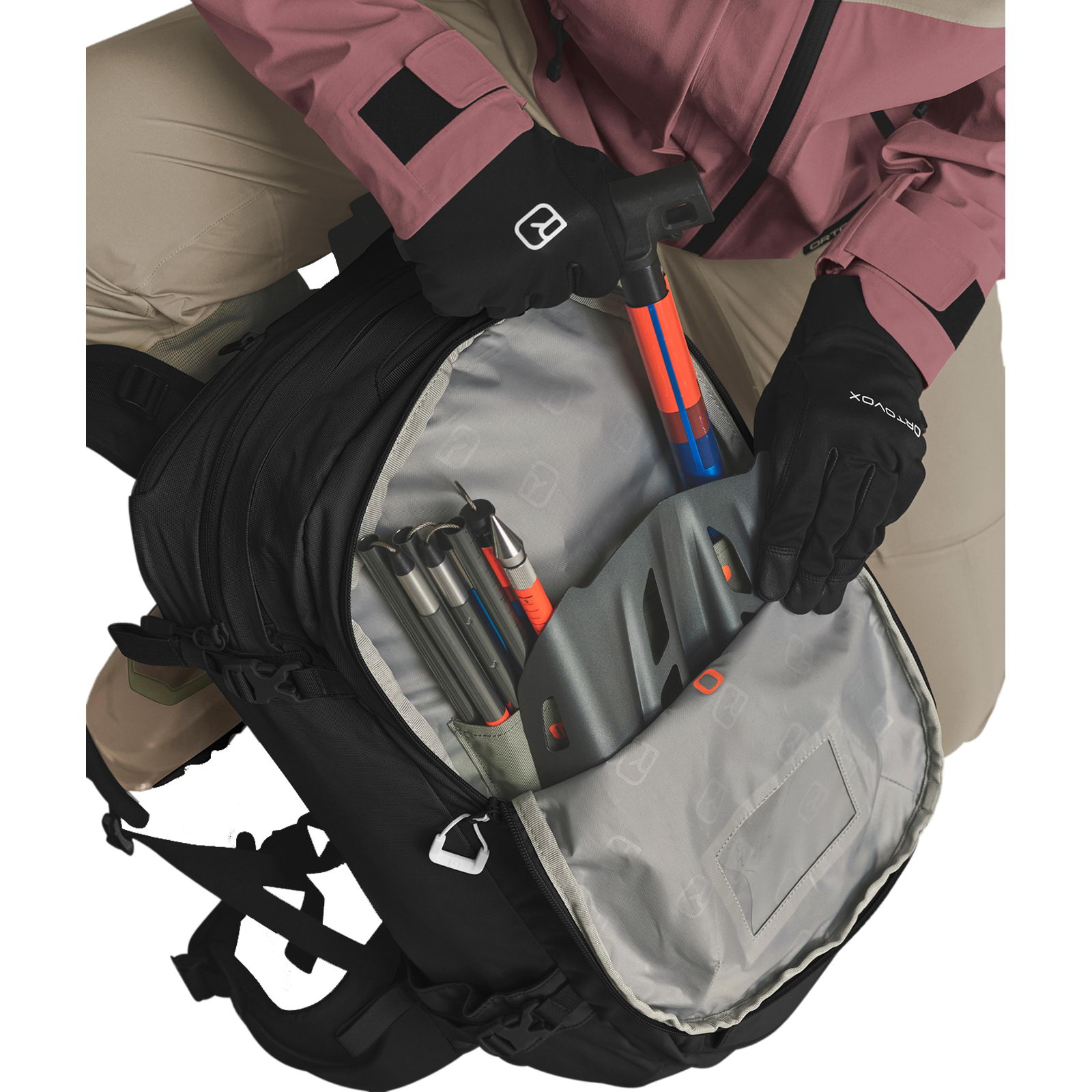 Ortovox Haute Route 30 S - Skitourenrucksack black raven - Bild 21