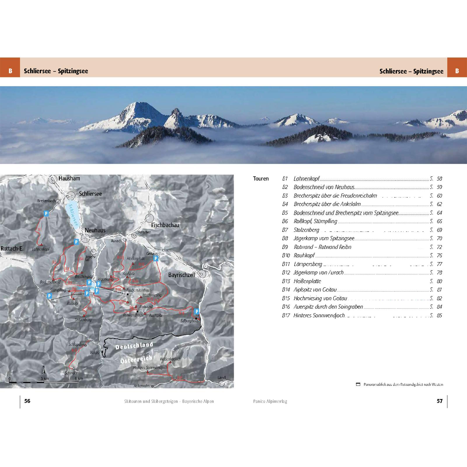 Panico Verlag Bayerischen Alpen - Skitourenführer - Bild 4