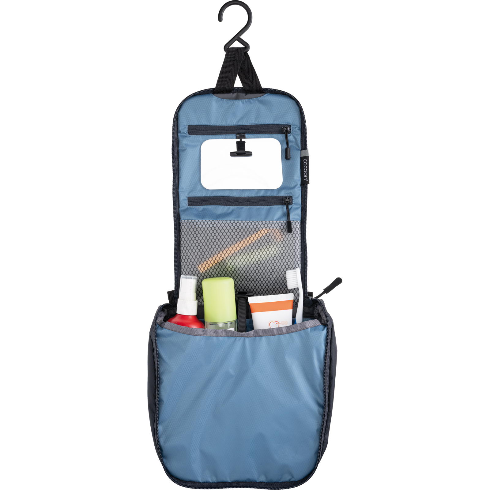 COCOON Toiletry Kit Allrounder Light Medium - Waschbeutel ash blue-phantom black - Bild 4