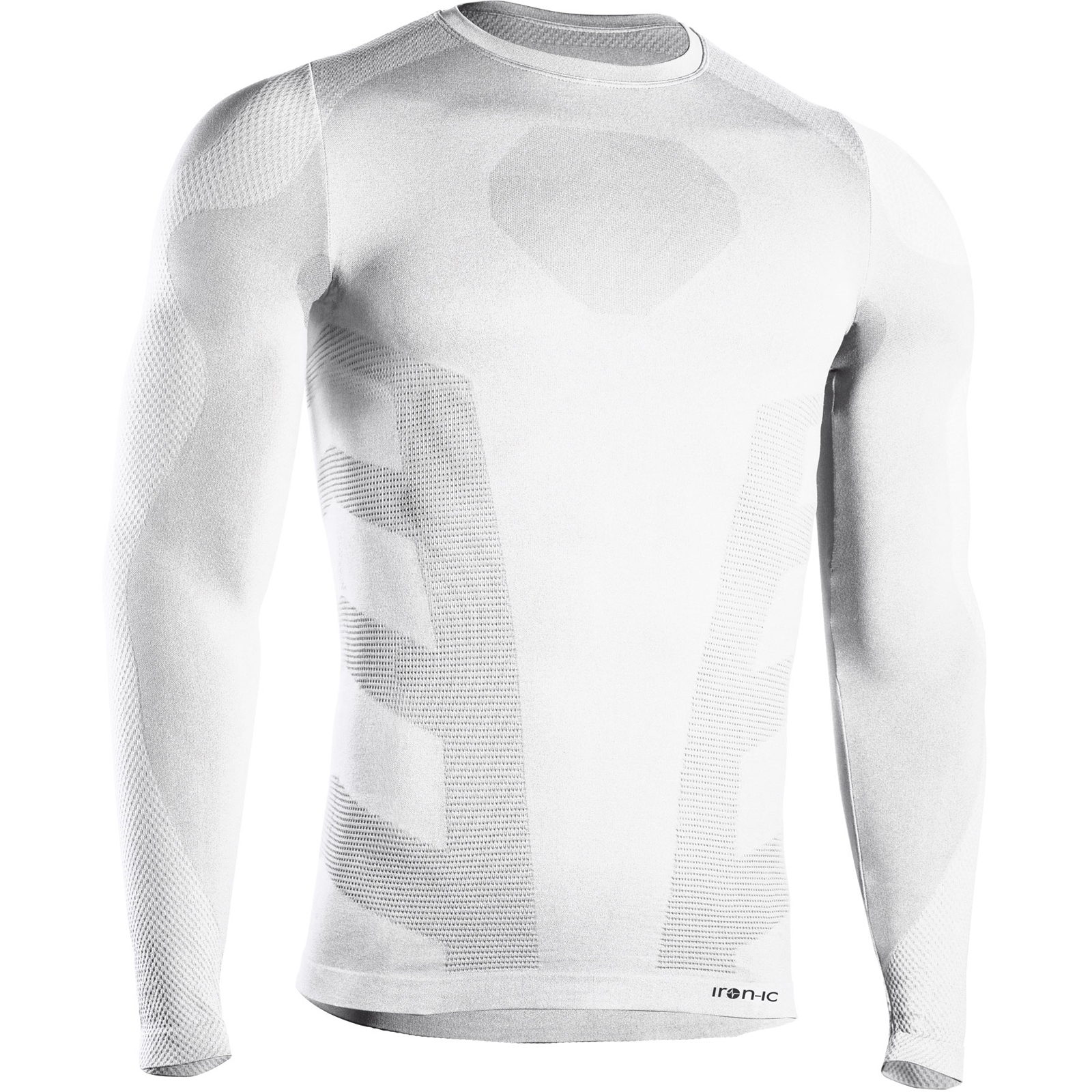 iron-ic I-Soft Longsleeve Man - Funktionsshirt bianco - Bild 3