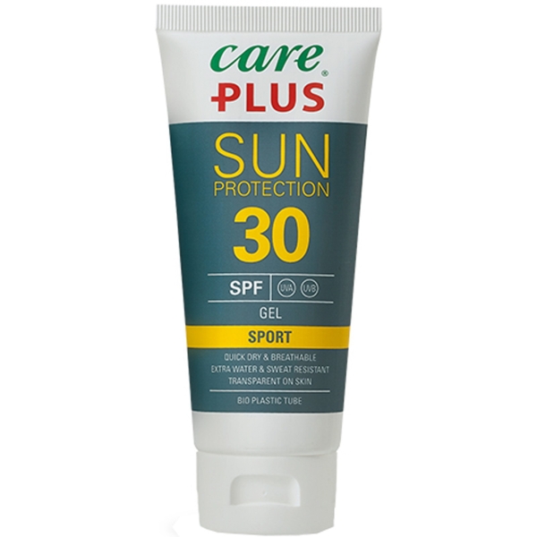 Care Plus Sun Protection Sports Gel SPF30 Tube - Bild 1