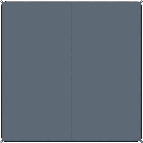 BENT Zip-Carpet - Teppich steel grey-zipper black - Bild 5