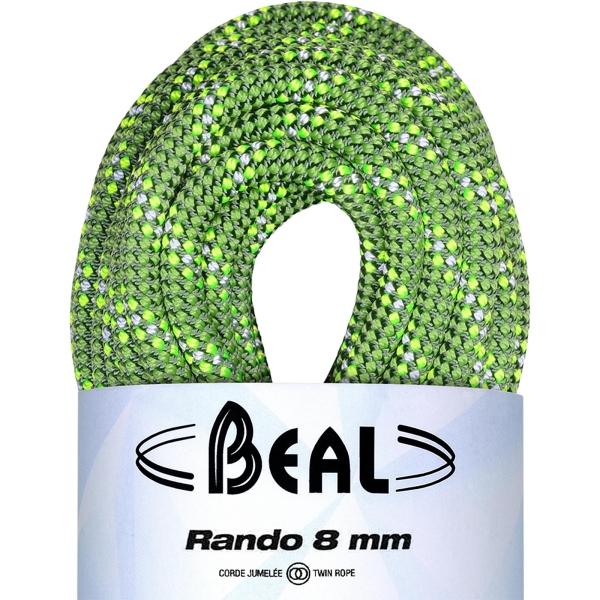 Beal Rando 8.0 mm - Zwillingsseil green - Bild 7