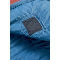 Vorschau: Nordisk Puk +10° Blanket - Sommerschlafsack sun dried tomato-majolica blue-syrah - Bild 8