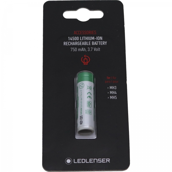 Ledlenser Lithium-Ionen Rechargeable Battery 3,7 V / 750 mAh - Ersatzbatterie - Bild 1