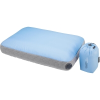 COCOON Air-Core Pillow Ultralight Large - Reise-Kopfkissen light blue-grey - Bild 5